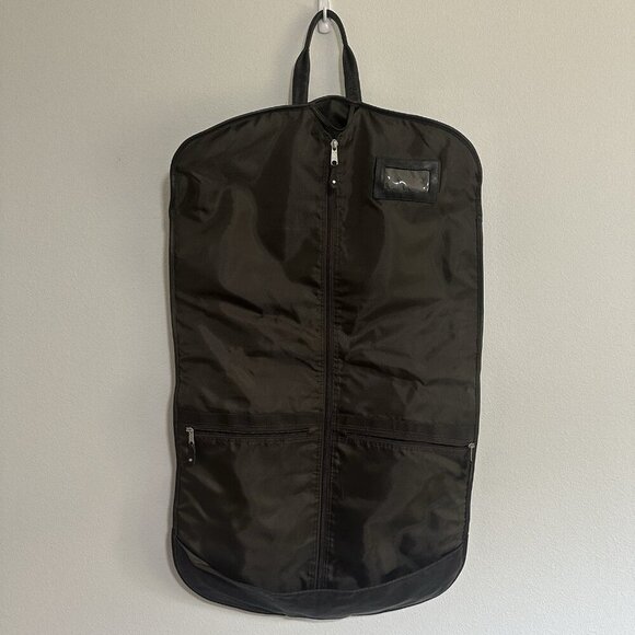 Canyon Outback Leather Goods Brown Genuine Bruno’s Memorial Logo Garment Bag - Picture 2 of 11